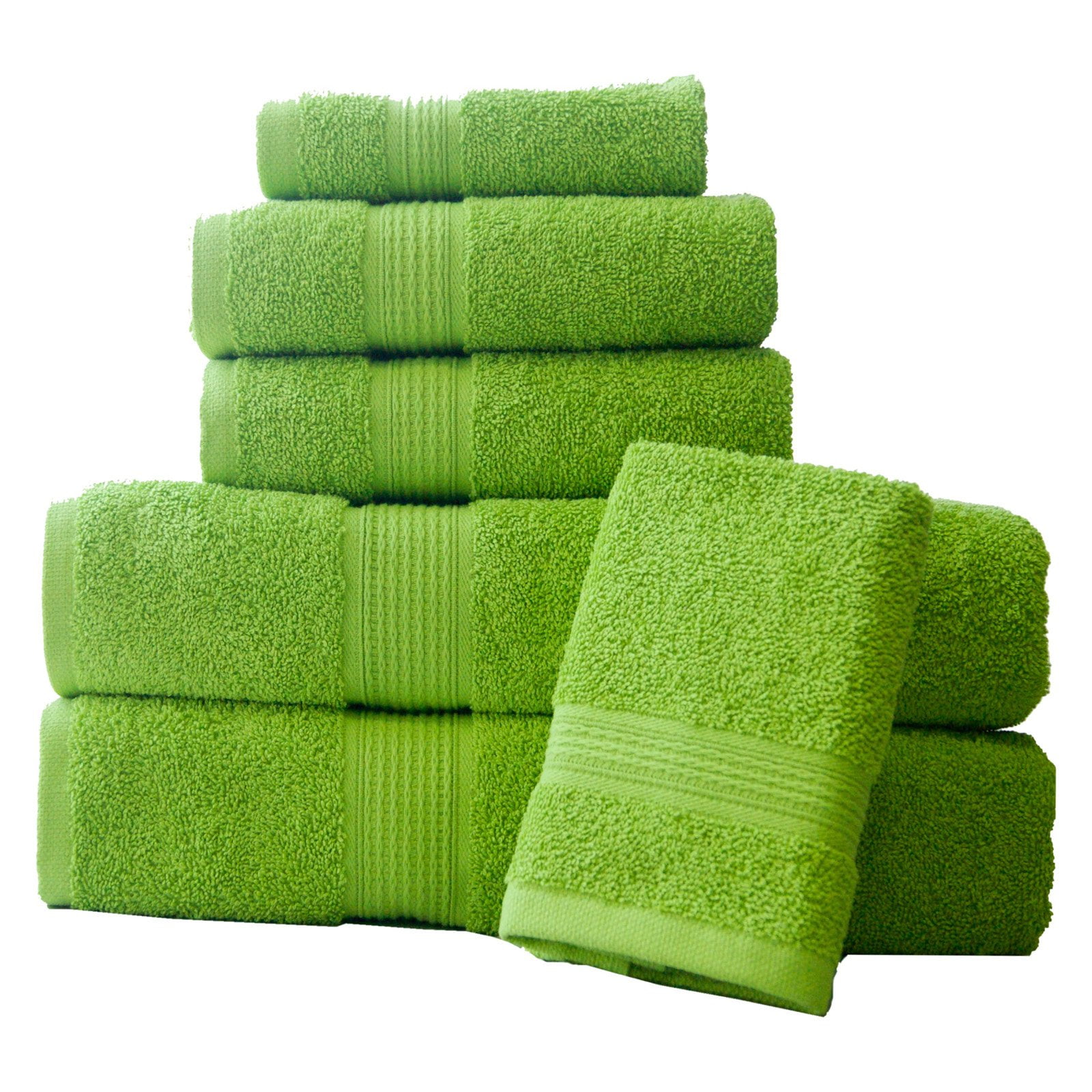Hydro Basics 6 Piece Super Absorbent Cotton Towel Set