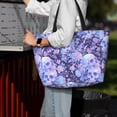 thumbnail image 6 of Rocae flower crystal Skull for Large Women's Waterproof Beach Bag Tote with 7 Pockets Pool Bag for Travel Gym Vacation, 6 of 6