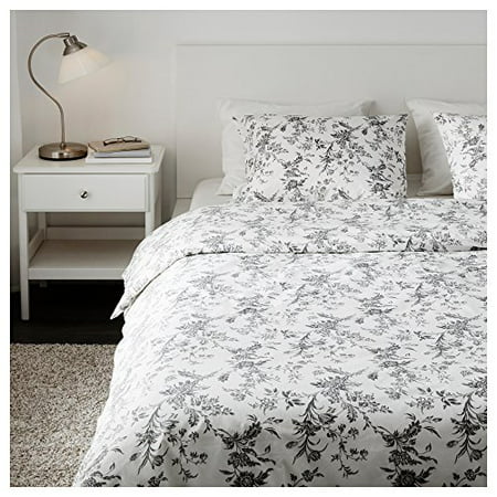 Ikea White And Grey King Size Duvet, Ikea Bed Linen King Size