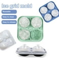 thumbnail image 4 of CSChome Moule à Glaçons Refroidissement Rapide Fabricant de Boules de Glace : Non Réutilisable Facile à Nettoyer Forme de Basketball, 4 of 7