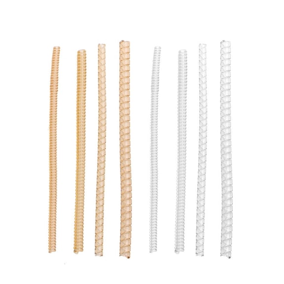 8Pieces/Set Invisible Ring Sizer Loose Ring Size Adjusters Clear 4 Sizes
