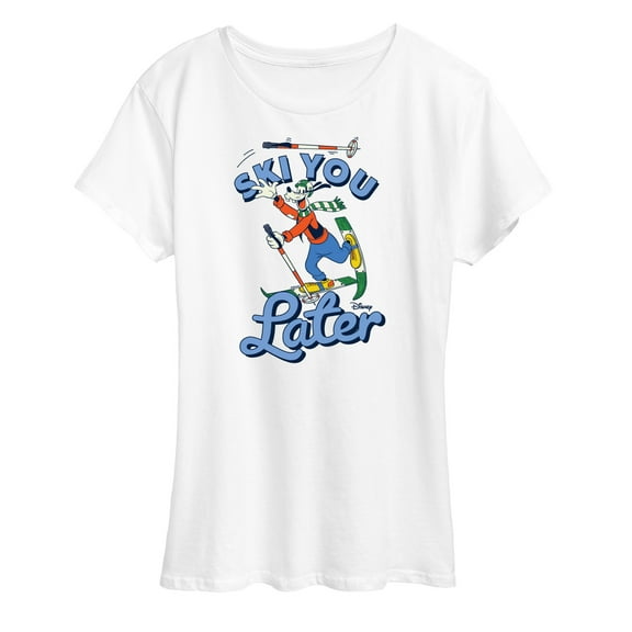 Disney - Ski You Later - Women's Short Sleeve Graphic T-Shirt