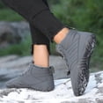 thumbnail image 5 of Outdoor Sports Cotton Shoes For Men And Women Winter Warm Slip-on Boots Wear-resistant Anti-ski Thickened Shoes Couple, 5 of 11