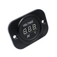 thumbnail image 1 of Digital De Motocicleta Universal Coche 12v Llevó Medidor De Voltaje Voltímetro Accesorios Automoviles Yotijar Voltímetro del coche de manómetro, 1 of 8