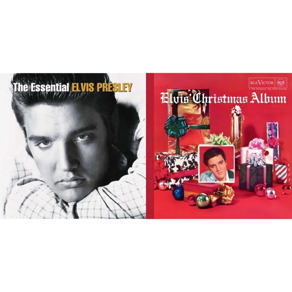 Elvis' Christmas Album & Essential Elvis Presley [LP Vinyl Bundle]