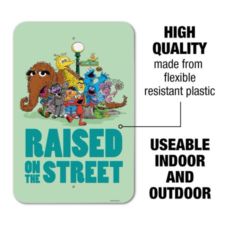 sesame street raised on the street