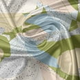 thumbnail image 7 of Ambesonne Geometric Valance & Curtain, Wavy Oval Shapes Stripes, 55"x24", Lime Green Blue Grey, 7 of 7