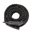 thumbnail image 2 of Get Out!™ Workout Fitness Climbing Rope Gym Exercise Battle Rope 25’ Ft in Black, 2 of 2
