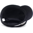 thumbnail image 4 of YooGuoGuo Womens Bling Rhinestone Newsboy Fiddler Cap Casual Black Baker Boy Hats with Chain for Fashion Ladies, 4 of 7