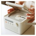thumbnail image 2 of Lecteur CD Tout-en-un Bidirectionnel Bluetooth Stéréo Hi-Fi Rétro Fièvre Lecteur Audio Rechargeable, 2 of 5