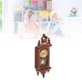 thumbnail image 1 of Reloj de casa de muñecas, escala 1:12, reloj de casa de muñecas vintage, decoración de casa de muñecas, solución innovadora para decoración de casa de muñecas, 1 of 14