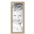 thumbnail image 2 of ArtToFrames 8" x 21" Natural Oak Picture Frame, 8x21 inch Brown MDF Poster Frame (WOM-4299),  Pack, 2 of 8