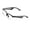 transparent, variant on Smart wireless Bluetooth glasses, clear sound quality half-frame glasses, music-listening sunglasses, sunscreen lenses