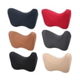 thumbnail image 4 of Kenally Almohada para asiento de automóvil Espuma viscoelástica resistente Cómoda con correa ajustable Cabeza Cuello Hombro Alivio del dolor Almohada Cámaras de salpicadero de coche No.1, 4 of 4