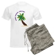 thumbnail image 6 of CafePress - Merry Tropical Christmas Men's Light Pajamas - Men's Light Loose Fit Cotton Pajama Set, 6 of 7
