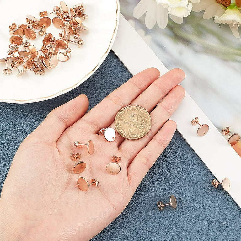 Rose gold findings 2024 for jewelry making