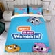 thumbnail image 4 of ¡Resuélvelo, Wombats! Conjunto de sábanas temático, trío de piezas, cómodo y amigable con la piel, diseño único, regalo de decoración para el hogar para familiares, amigos y fans,173cm *218cm, 4 of 6