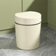 thumbnail image 4 of RKSTN trash can Plastic Garbage Container Bin With Press Top Lid, White,Beige,Gray,Plastic Garbage Bin,Wastebasket For Home,Kitchen,Bathroom,Garage, 4 of 8