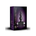 thumbnail image 1 of Rocks Off Bubbles Petite Sensations Vibrating Anal Plug, Black, 1 of 5