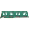 thumbnail image 2 of M.2 Expansion Card, Expansion Mini Easy To Install Portable Drive Free X16 Disk Array Extension  For 2.5in U.2 NVMe SSD-SFF-8639 PCIe Adapter, 2 of 8
