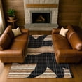 thumbnail image 6 of Addison Rugs Chantille Indoor/Outdoor Transitional Lodge Black Machine Washable Rectangle Rug, 10' x 14', 6 of 8