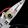thumbnail image 5 of 7 Inch Multipurpose Wire Stripper Tool Gift 2024 New Wire Strippers and Crimping Tool 4 in 1 Wire Strippers Stripping Cutting Crimping Splitting, 5 of 9