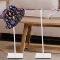 thumbnail image 4 of Metal Bag Display Rack Women Handbag Stand Holder Adjustable Height Bag Stand, 4 of 6