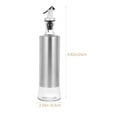 thumbnail image 3 of Glass Oiler Bottle with Stainless Steel Spout for Syrup, Vinegar, Terrarium Use, and Tank Cruets Dispenser, 3 of 6