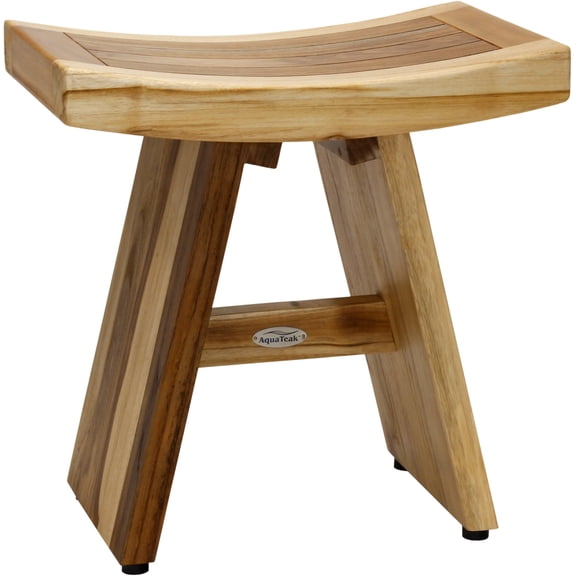 18" Asia® Shield Teak Shower Bench