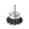 thumbnail image 2 of 2'' Metal Wire Wheel Cup Brush Crimped with 1/4" Shank for Die Grinder Drill, 2 of 8