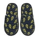 thumbnail image 1 of Fotbe Avocado Pantuflas Peludas para Mujer con Estampado, Zapatillas de Peluche, Zapatos de Invierno para Casa, Uso Interior y Exterior-Medium, 1 of 8