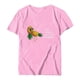 thumbnail image 3 of Camiseta suelta con estampado elegante para mujer Blusa de manga corta con cuello redondo Tops casuales OAVQHLG3B Store lin121212, 3 of 4