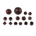 thumbnail image 5 of Freer 15 Pcs dés en Acrylique à Chiffres Multi-Faces pour Jeux dés Polyédriques table Jeu de Rôle Jeu de Société Rouge, 5 of 5