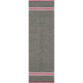 thumbnail image 2 of SAFAVIEH Montauk Varina Geometric Striped Cotton Runner Rug, Light Pink/Multi, 2'3" x 9', 2 of 5