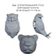 thumbnail image 5 of Lámpara de pared LED impermeable Monstrate modelo animal moderno Gris claro, 5 of 6