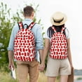 thumbnail image 6 of Lsque Canada Pattern Canvas Daypack, Durable Backpack, High-quality Versatile Backpack,Vintage Compact Backpack-Medium, 6 of 6