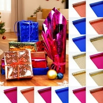 Double-Sided Watercolor Gift Wrapping Paper - Thick Festive Wrapping Paper Rolls for Birthday Holiday Party Gifts, Vibrant Colorful Paper for Gift Packaging Home Event Decor, 393.7*16.93in, L