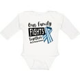 thumbnail image 3 of Inktastic Our Family Fights Together ALS Awareness Boys or Girls Long Sleeve Baby Bodysuit, 3 of 5