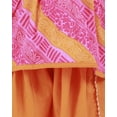 thumbnail image 5 of Ahhaaaa Cotton Jaipuri Print Frill Sleeves Frock Style Kurti with Dhoti Salwar for Baby Girls, 5 of 5