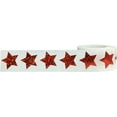 thumbnail image 3 of Red Metallic Sparkle Star Shaped Stickers | 1" inch - 500 Pack | InStockLabels.com, 3 of 4