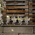 thumbnail image 4 of Kearding Colgante de ángel de Navidad acrílico transparente pequeños colgantes colgantes decoración de árbol de Navidad para oficinas hoteles y Kits de decoración para fiestas Kearding HA038013-00, 4 of 6