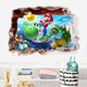 thumbnail image 3 of 70*50cm Super Mario Bros. Adhesivo de pared Adhesivos de pared extraíbles para habitación de niños Dormitorio Sala de estar Guardería Decoración del hogar Decoración de dibujos animados Arte mural de, 3 of 3