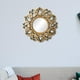thumbnail image 4 of Espejo redondo nórdico para colgar en la pared para la decoración del Dorado Zulema Espejo de pared, 4 of 8