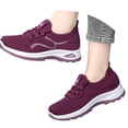 thumbnail image 3 of NOKIO Men's S𝗅ip On Sneakers Breathable Knit Athlet𝗂c Shoes with Elastic Strap, Versatile So𝗅id Color Sport Shoes Comfortable Wide Width Casual Running Shoes for Back to College, 3 of 8