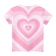 thumbnail image 5 of Gubotare Girls T Shirts Athletic Girls Graphic Print Crewneck Short Sleeve Tops Cute Casual Summer Tees (Light Pink,10-11 Years), 5 of 5