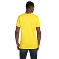 thumbnail image 3 of Justblanks Men's Adult Classic Cotton Performance Perfect Crew Neck Nano Regular-Fit Short Sleeve T-Shirt For Men - YELLOW - 4X-Large, 3 of 3
