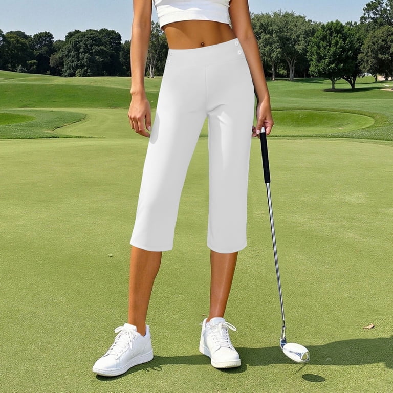 capri dress pants Classic Linen | Wide-Leg Drawstring rise fit Cropped length with slight flare Matcha is wearing the Chiara Capri Pants in size XS Cropped Trousers White Capri Dress
