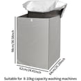 thumbnail image 2 of Generic Cover for Top Load Washer and Dryer, Protection for Laundry Room, Easy Maintenance, XL, 2 of 7