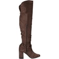 thumbnail image 6 of Not Rated Women's Totoro Slouch Boot, Grey, 6.5 M US, 6 of 8