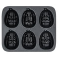 thumbnail image 6 of Way to Celebrate, Pumpkin Cast Aluminum 6-Cavity Baking Pan, Black, 6 of 11